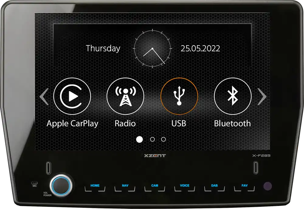 Xzent X-F285 Infotainer / Mediencenter / DAB Tuner für Ford Transit 9 Zoll Super-Preis