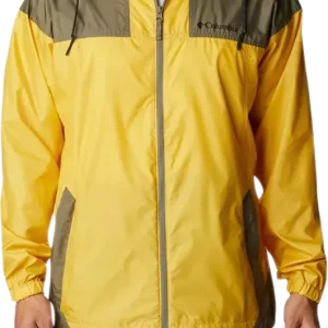 Heißes Angebot Columbia Flash Challenger Windbreaker Herren Jacke golden