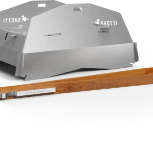 Schneller Versand Skotti Grillhaube / Deckel Cap für Skotti Grill inklusive Planentasche und Grillzange