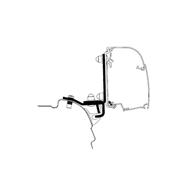 Thule Adapter Brandrup Top Rail G2 für T 4200 Nur Für Kurze Zeit