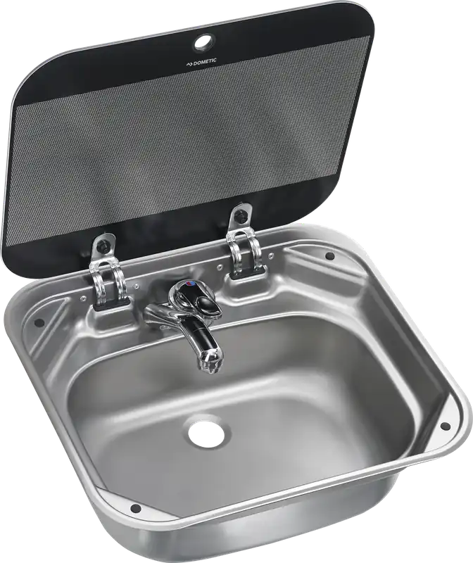 Geprüft Dometic Smev Spülbecken mit Abdeckung VA8005