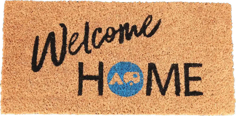 Sichere Zahlung Berger Kokos Fußmatte Welcome Home 50 x 25 cm