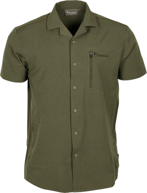 Pinewood Travel Topographic Herren Hemd Aktuell