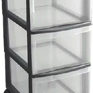 Rotho Rollcontainer / Schubladensystem Optimo 3 mit drei Schubladen Abverkauf