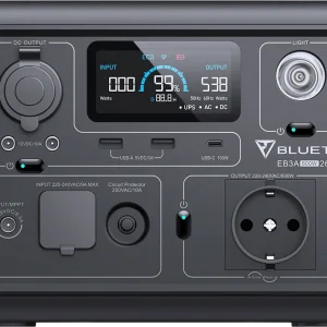Bluetti EB3A-Gray-EU tragbare Powerstation 600 W Direkt Vom Hersteller