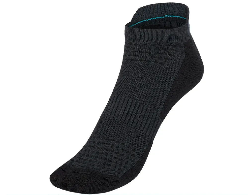 Sonderangebot P.A.C Bike Footie Zip Herren Socken black