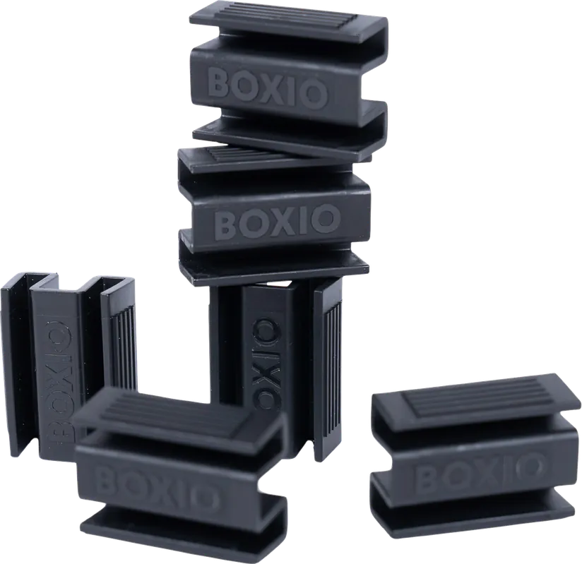 Top-Seller Boxio Clip 6 Stück Zubehör Trenntoiletten / Aufbewahrungsboxen schwarz