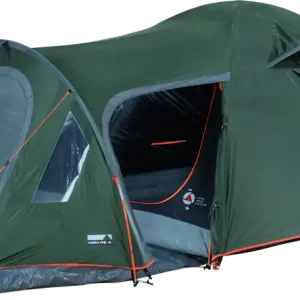 HIGH PEAK Kira 4.1 Kuppelzelt mit Tunnelvorbau 4 Personen Schneller Versand