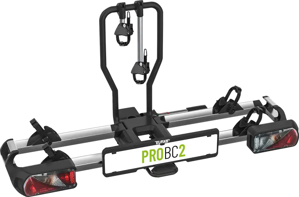 Preiswert EUFAB Kupplungs-Fahrradträger PROBC2 für 2 Fahrräder, E-Bike geeignet