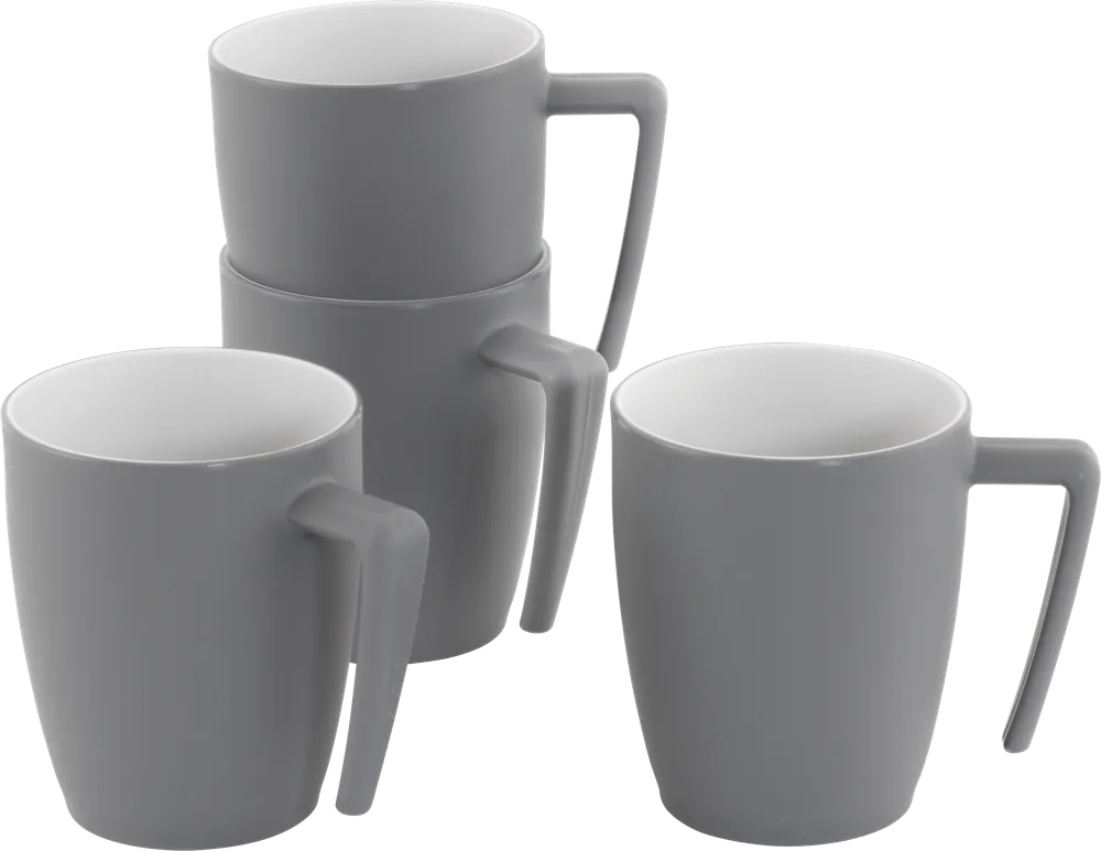 Highlight Outwell Gala 4 Personen Tassen Set 4 teilig Grey Mist