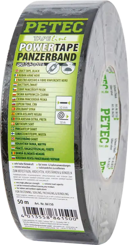 Petec Power Tape Panzerklebeband 50 m x 50 mm Rabatt