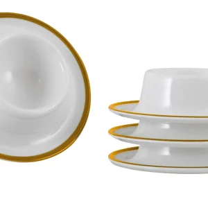 Direktkauf Gimex - Linea Line - Eierbecher - Gold - 4 Stück