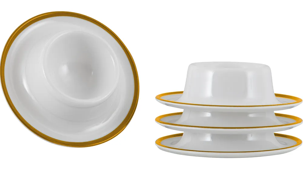 Direktkauf Gimex - Linea Line - Eierbecher - Gold - 4 Stück