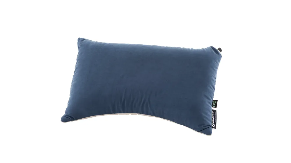 Outwell Conqueror Kissen mit integriertem Luftbalg 56 x 37 cm blau Preis Gesenkt