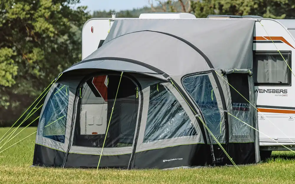 Berger Garda Air 4-Season Aufblasbares Vorzelt für Wohnwagen, Anbauhöhe 235 - 250 cm Preis Gesenkt