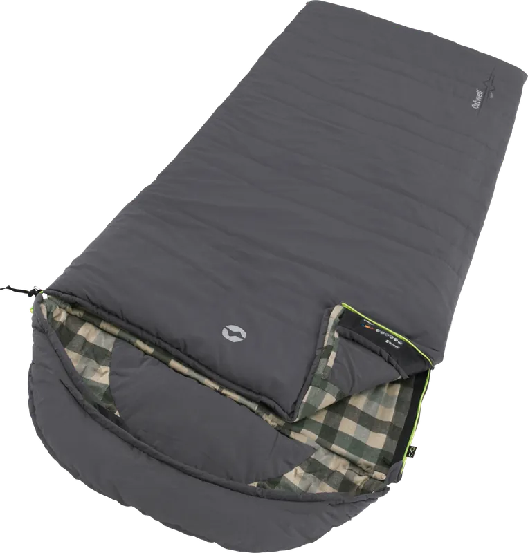 Outwell Camper Deckenschlafsack 235 cm Grau Neu Im Sortiment