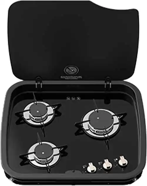 Thetford Topline 169 Gaskochfeld 12V schwarz Sonderangebot