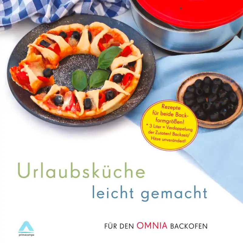 Mzmp Urlaubsküche leicht gemacht für den Omnia Backofen Kochbuch 108 Seiten Aktuell