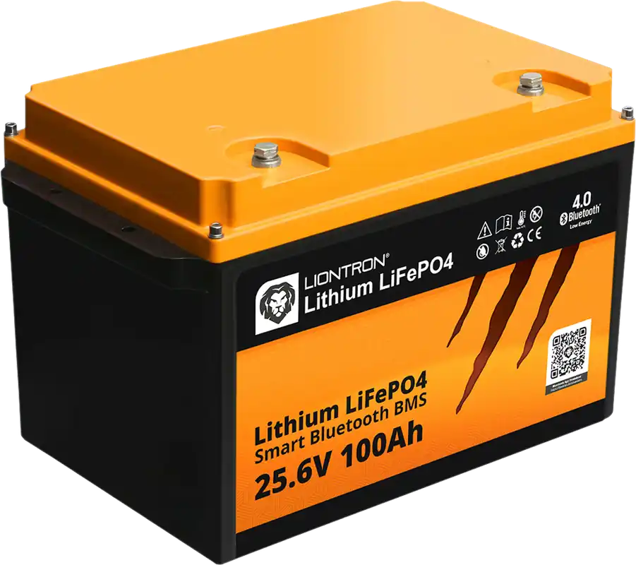 Preisknaller Liontron LiFePO4 Lithium Batterie 25,6 V 100 Ah all in One LX Smart BMS