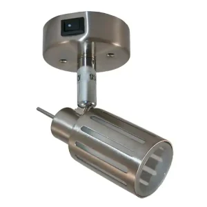Haba Triton LED Aufbauleuchte mit Schalter Farbe Silber 10 - 15 V Versand Am Gleichen Tag