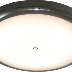 Angebot Haba Ossona Deckenleuchte LED chrom mit Touch Schalter rund 17,8 cm / 3 Lichtstufen / 12 V