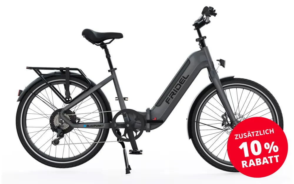 Knallerangebot Blaupunkt Fridel faltbares E-Bike 24 Zoll 250W