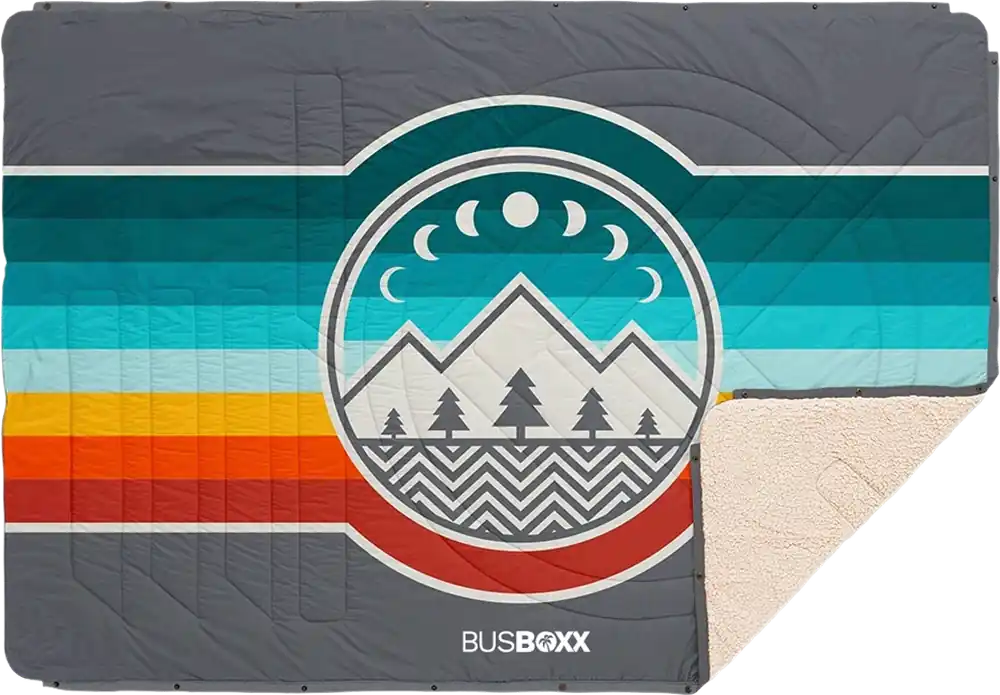 Bestpreis BusBoxx Voited CloudTouch 4 in 1 Campingdecke Camp Vibes
