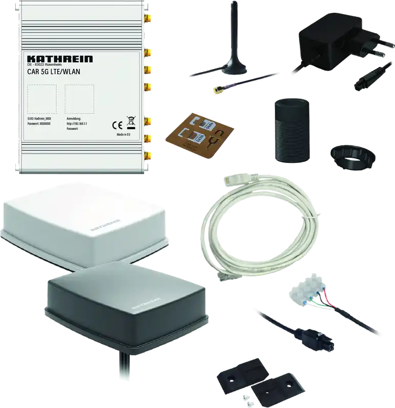 Beliebt Kathrein Car 5G WLAN Router Set mit 5G MIMO Antenne