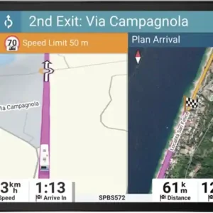 Garmin Camper 895 MT-D EU Navigationssystem 8 Zoll mit Sprachsteuerung für Wohnmobil / Wohnwagen / LKW Zertifiziert
