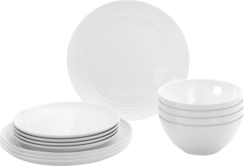 Knallerangebot Brunner Midday Geschirrset aus Melamin 12 teilig 4 Personen