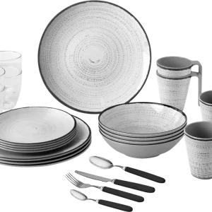 Brunner All Inclusive Melamingeschirrset 36 teilig 4 Personen Sale