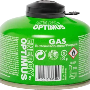 Zertifiziert Optimus Universal-Gaskartusche mit Schraubgewinde & Schutzkappe
