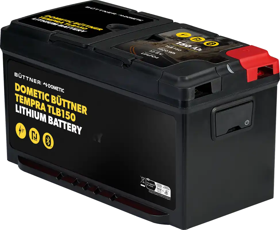 Günstig Dometic Büttner Tempra TLB150 Lithiumbatterie mit Bluetooth 12 V / 150 Ah