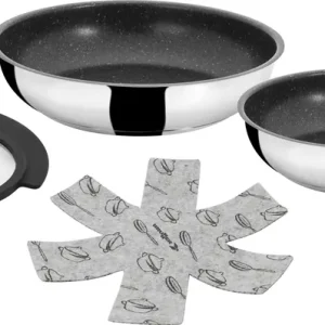 Schneller Versand Brunner Academy Double Pan Pfannenset 4 teilig