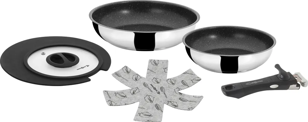 Schneller Versand Brunner Academy Double Pan Pfannenset 4 teilig