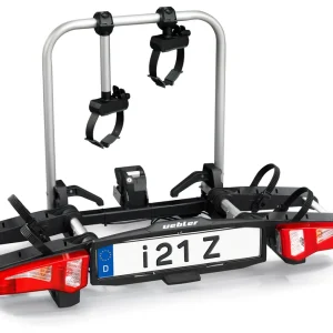 Uebler i21 Z Kupplungsträger für 2 Fahrräder auf der Anhängerkupplung, E-Bike geeignet Must-Have