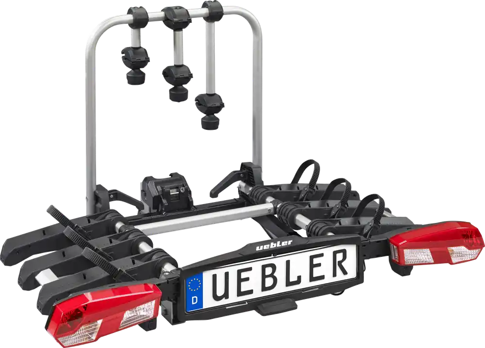 Uebler H31 S Kupplungsträger für 3 Fahrräder auf der Anhängerkupplung für Kastenwagen, E-Bike geeignet Heißes Angebot