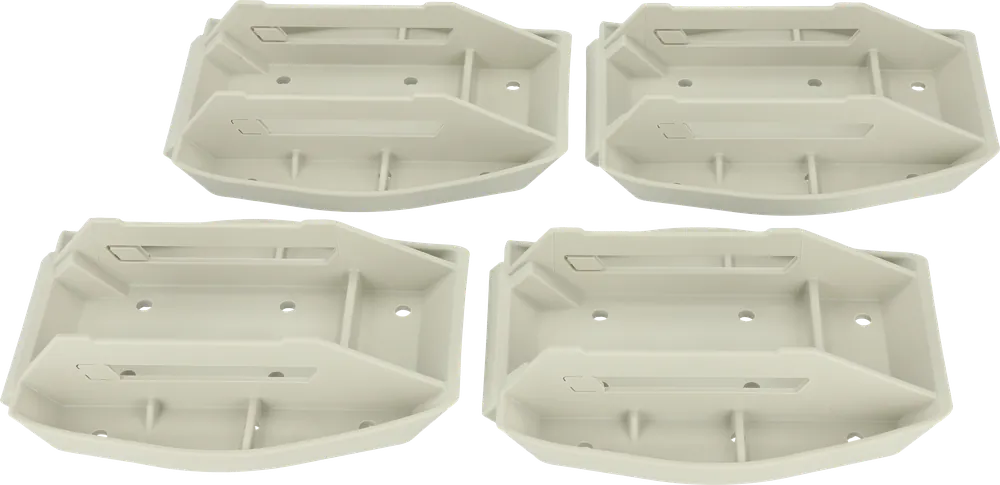 Highlight Berger Big XXL Abstützfüße 27,5 x 21 cm 4er-Set