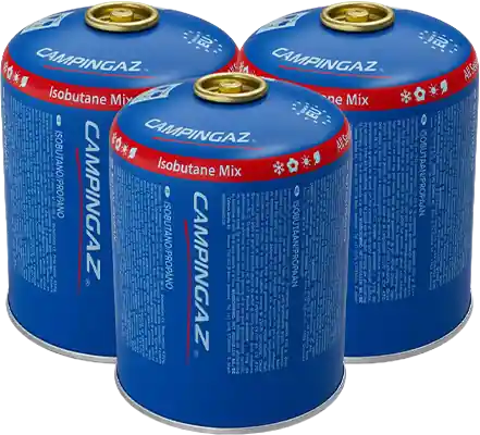 Top-Seller Campingaz CV470 Ganzjahres-Gaskartuschen 3er Set