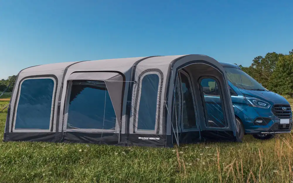 Westfield Aquila Pro aufblasbares Vorzelt für Bus und Camper 550 x 320 x 215 cm Begrenztes Angebot