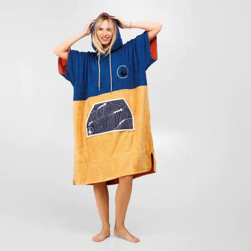 Abverkauf Wave Hawaii Flow Poncho L