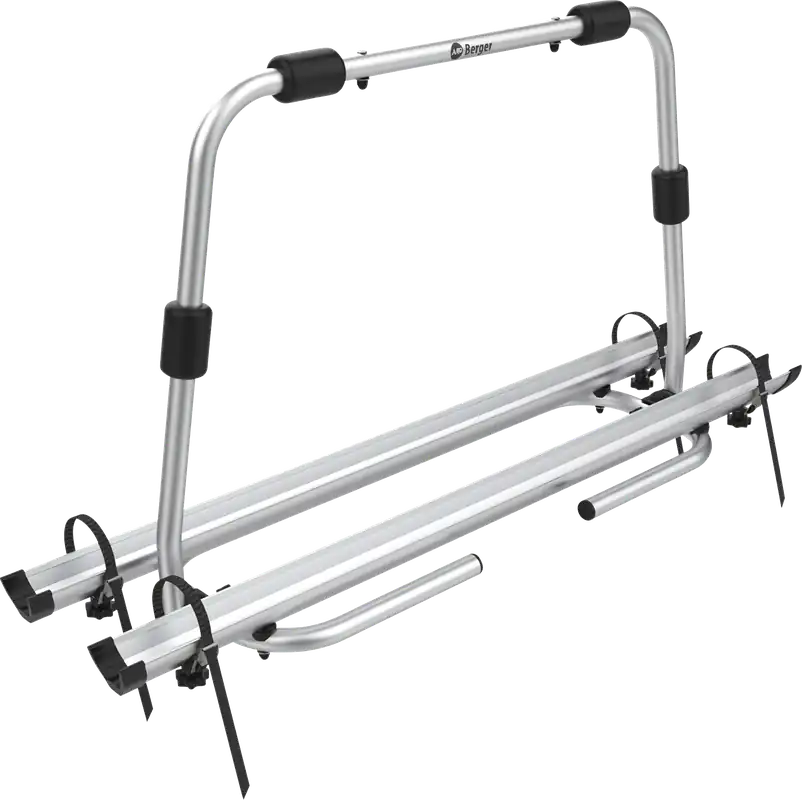 Markenprodukt Berger Super XL Deichsel Fahrradträger für 2 Fahrräder, E-Bike geeignet