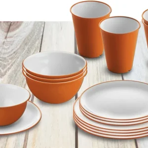 Omada Essgeschirrset mit Müslischüssel 16 teilig Neue Kollektion