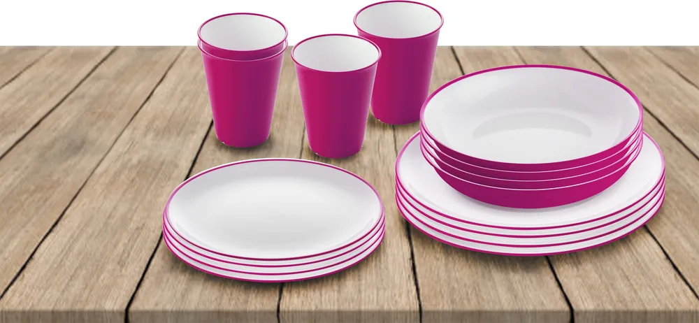 Sale Omada Essgeschirrset mit Suppenteller 16 teilig