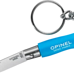Opinel N°02 Colorama Taschenmesser mit Schlüsselanhänger Klingenlänge 3,5 cm Zertifiziert