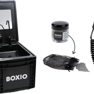 Solange Der Vorrat Reicht Boxio Wash Plus Mobiles Waschbecken Starter Set bestehend aus Boxio Wash / Shower / Beads / Mirror