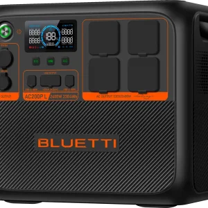 Bluetti AC200P L-Black-EU tragbare Powerstation 1250 W Jetzt Kaufen