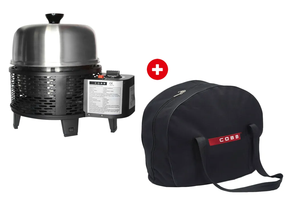 Expressversand Cobb Pro Gas inkl. gelochter Grillplatte + gratis Tasche