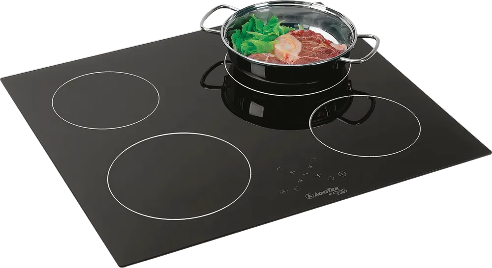 Can Einbau Cerankochfeld C-PT1358 mit vier Kochstellen / Touchscreen / 580 x 505 mm Sichere Zahlung