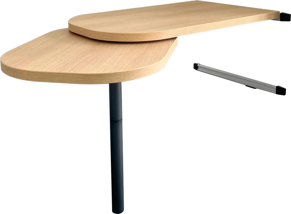 Sale VierTec Tisch-Komplettsystem mit Tischplatte / Ausdrehplatte und Tischgestell
